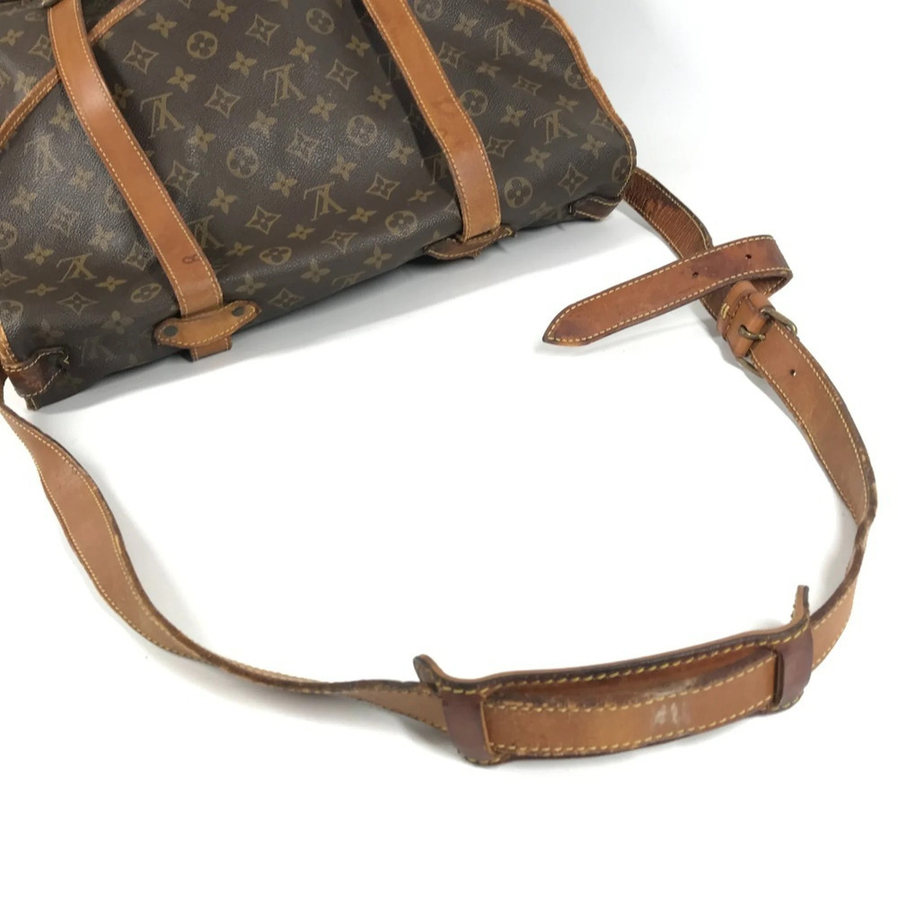 LOUIS VUITTON Brown Monogram Canvas Shoulder Bag - Picture 7 of 16